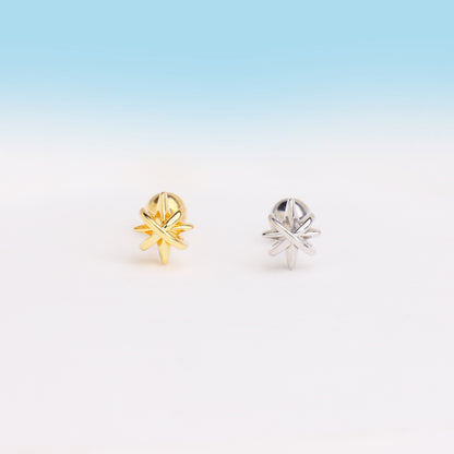 Wrap Around Star Stud - OhmoJewelry