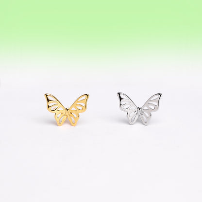 Exquisite Hollow Butterfly Stud - OhmoJewelry