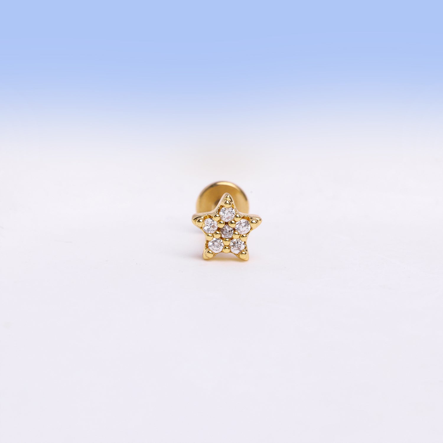 Petite Star Stud - OhmoJewelry