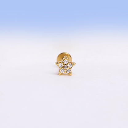 Petite Star Stud - OhmoJewelry