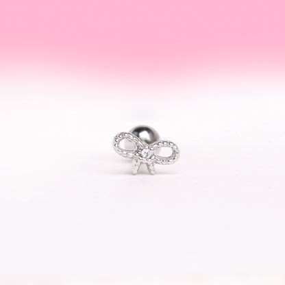 Petite Cute Bow Stud - OhmoJewelry