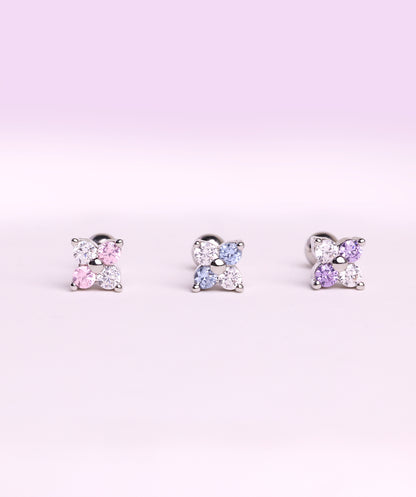 Charm Flower Stud