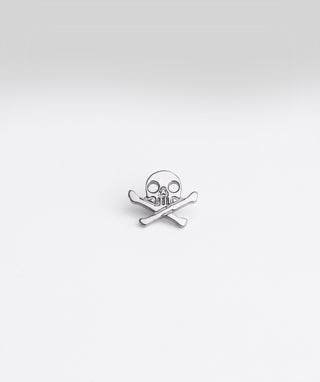 ☠️ Titanium Skull Flatback Stud - OumoJewelry