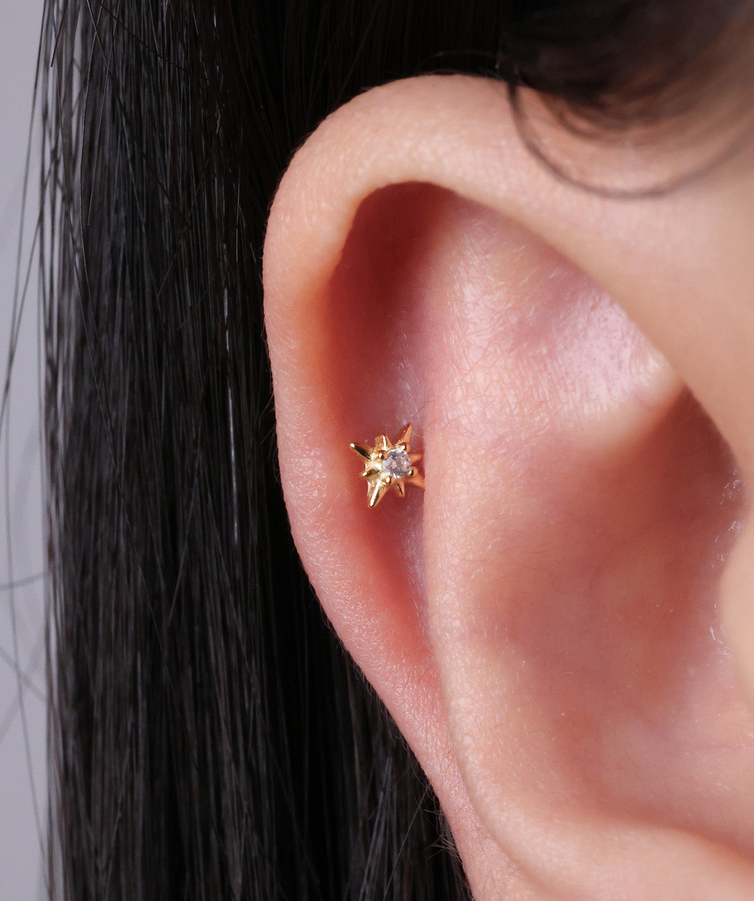 Star Reversible Flatback Stud