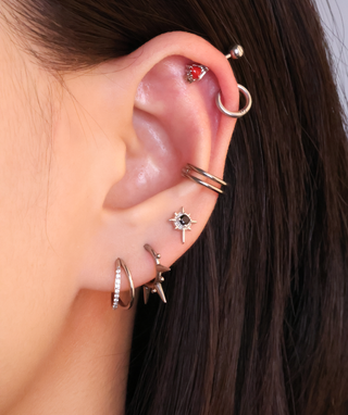 Vintage Star Stud - OumoJewelry