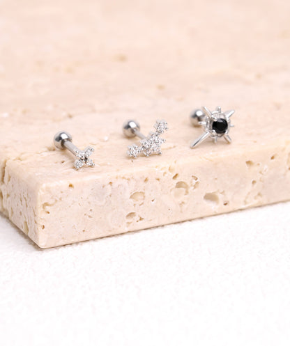 Delicate Small Flower Stud