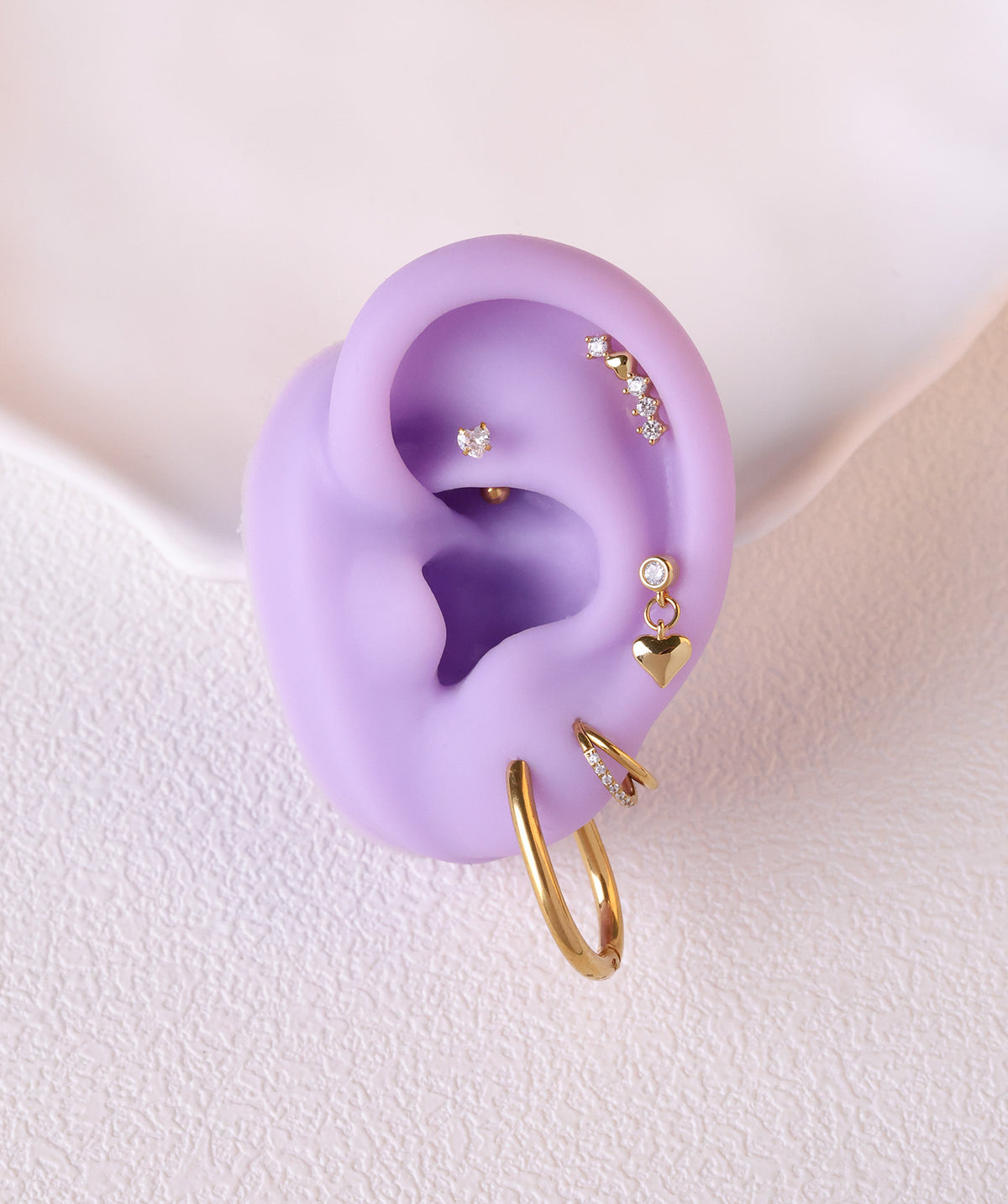 Simple Oval Hoops - Stainless Steel - Oumo Jewelry