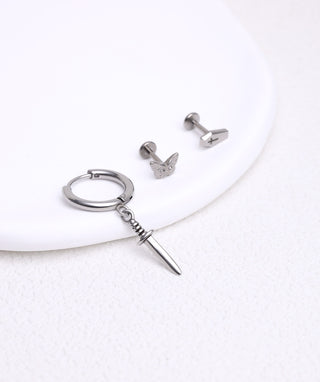 Sword Drop Earrings - OumoJewelry