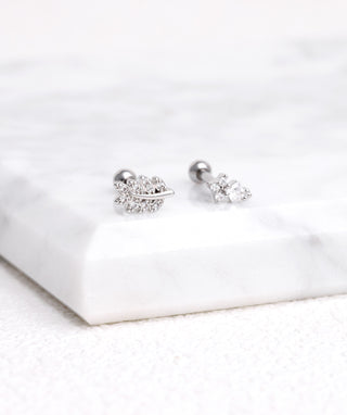 Mini Gemstone Stud - OumoJewelry