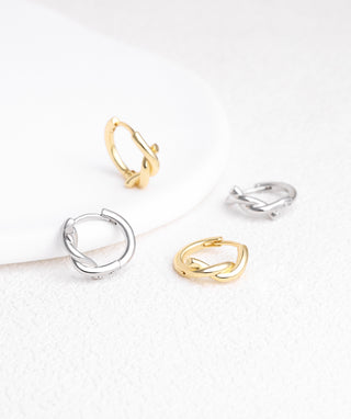 Knot Hoops - OumoJewelry
