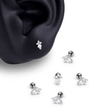 Mini Gemstone Stud - OumoJewelry