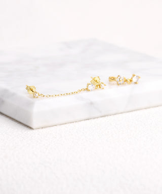 Pearl Water Drop Chain - OumoJewelry