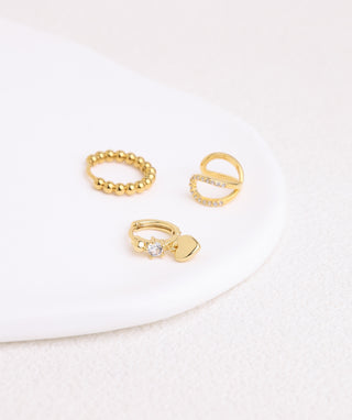 Cute Heart Helix Hoop - OumoJewelry