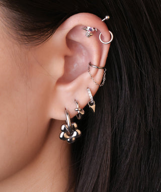 Punk Triangle Drop - OumoJewelry