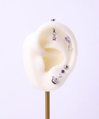 Love Moon Drop - OumoJewelry