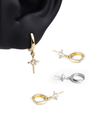 Cross Drop - OumoJewelry