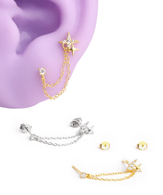 Twinkling Star Chain - OumoJewelry