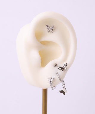 Titanium Basic Flatback Stud - OumoJewelry
