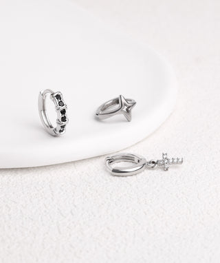 Charm Gems Hoop - OumoJewelry