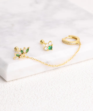 Charm Marquise Gems Chain - OumoJewelry