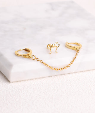 Naughty Bow Stud - OumoJewelry