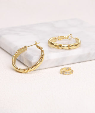 Spring Hoops - OumoJewelry