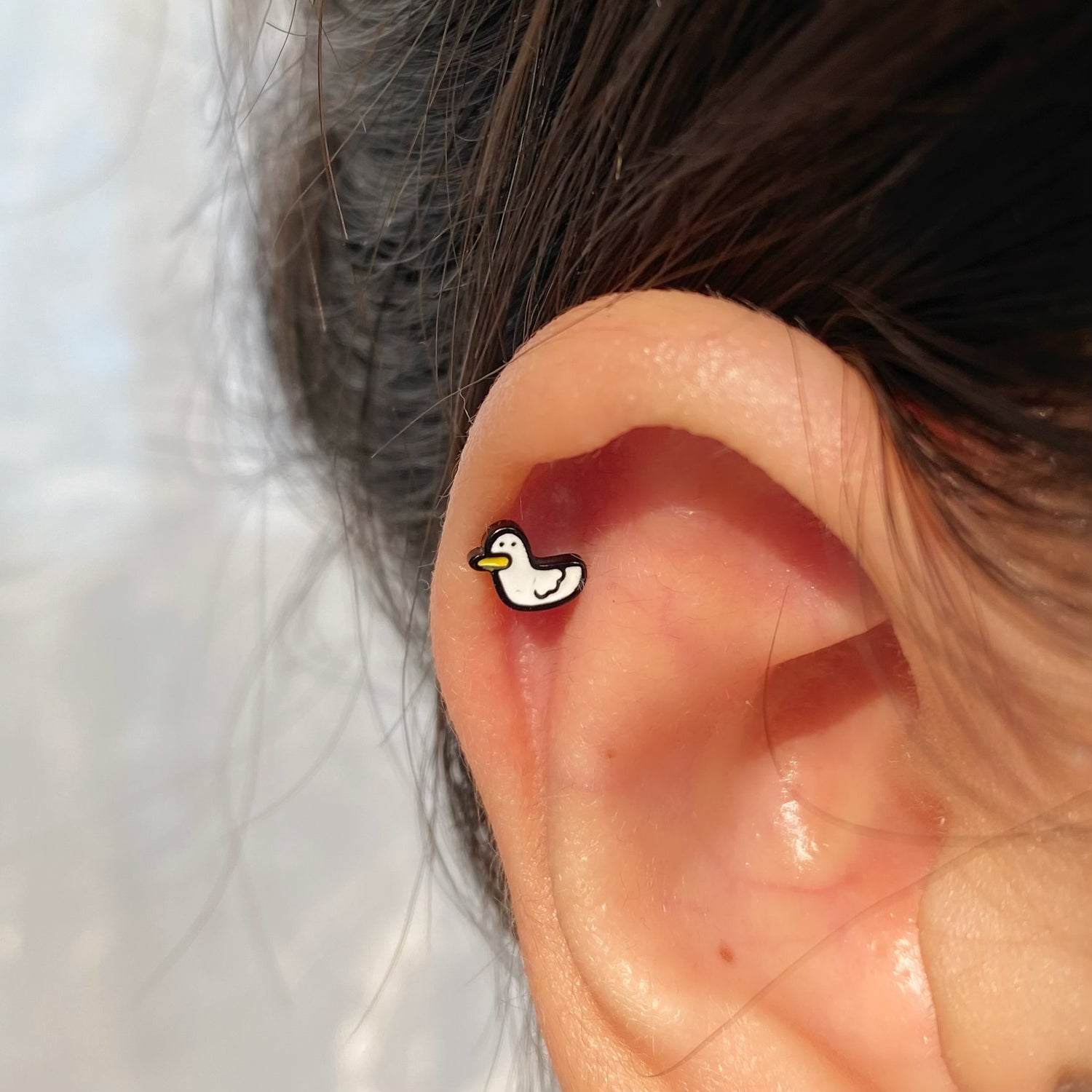 Cute Duck Stud - OhmoJewelry