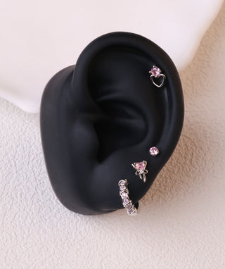 Love Bow Stud - OumoJewelry