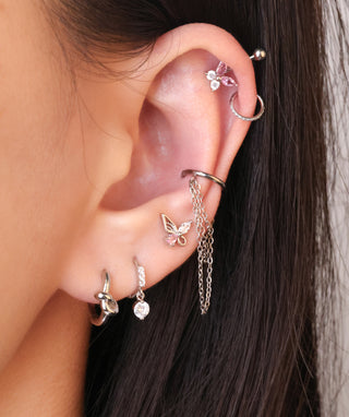 Sweet Butterfly Stud - OumoJewelry