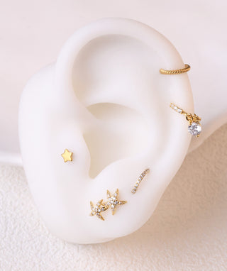 Playful Starfish Stud - OumoJewelry