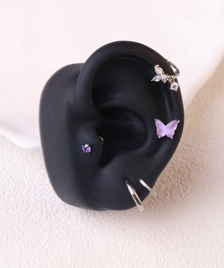 Titanium Basic Hoop - OumoJewelry