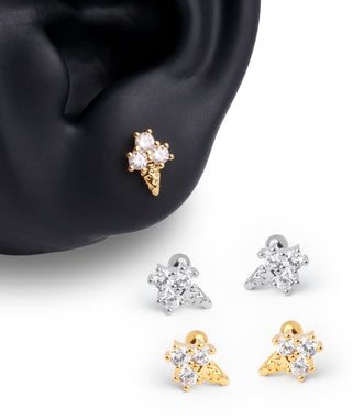 Ice Cream Stud - OumoJewelry