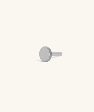 Internal Threaded Flat Back Post (Stainless Steel) - OumoJewelry
