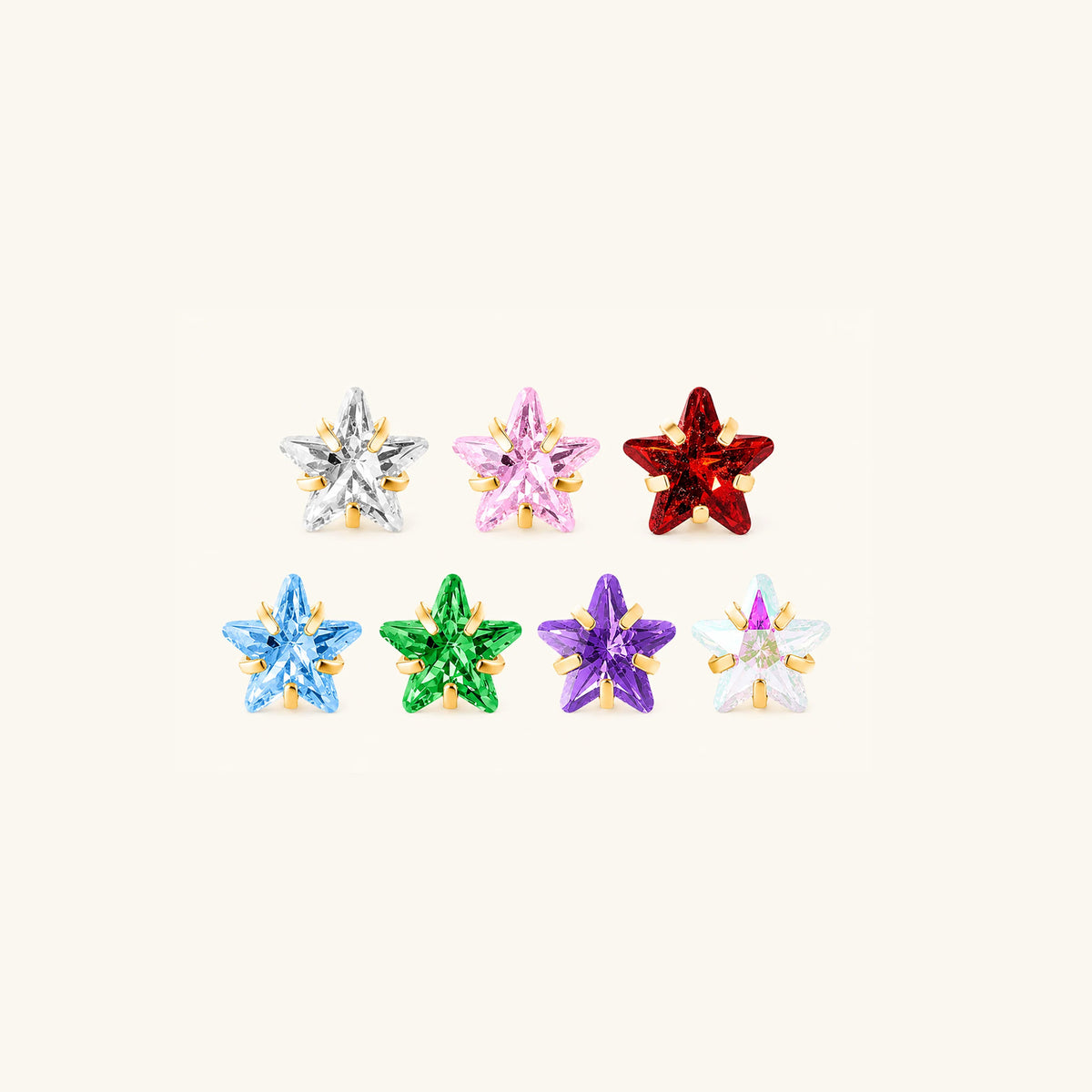 Star Gem Top (fit Titanium) - OumoJewelry