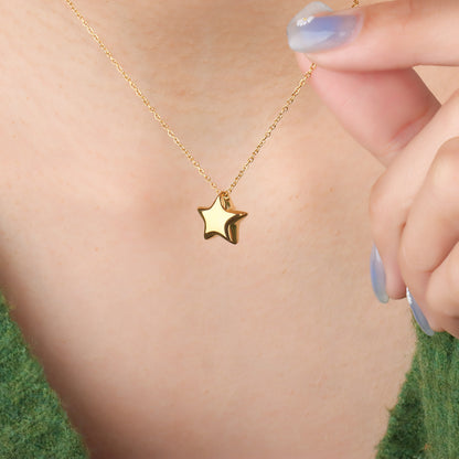 Titanium Star Necklace - OhmoJewelry