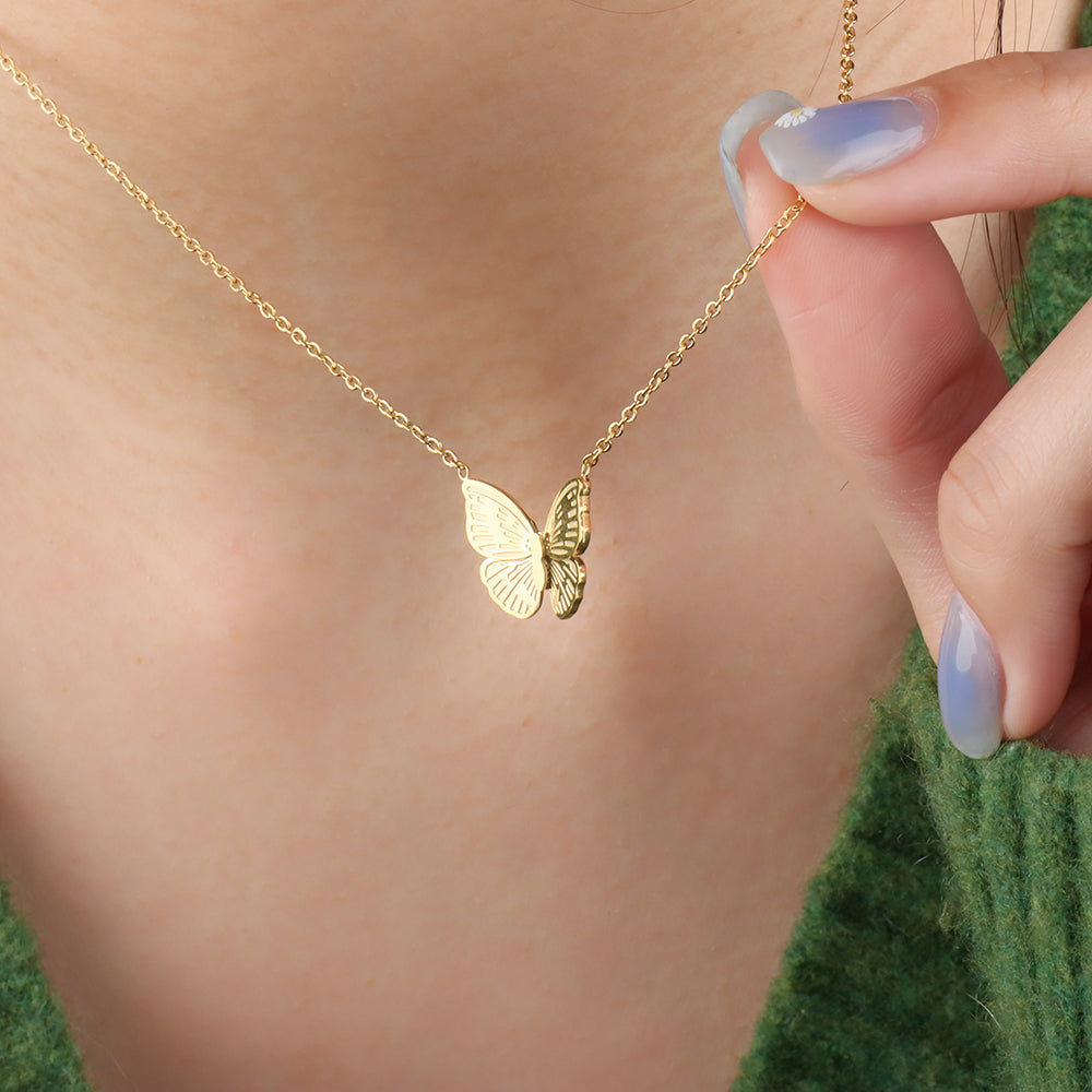 🦋 Butterfly Necklace - OhmoJewelry