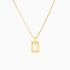 Rectangular Necklace - OhmoJewelry