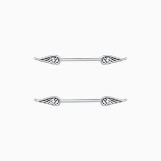 Wing Nipples Ring - OhmoJewelry