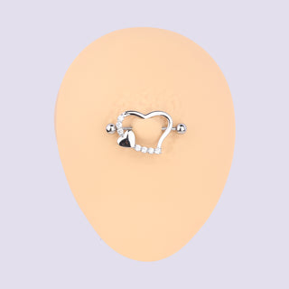 Two Hearts Nipples Ring - OhmoJewelry