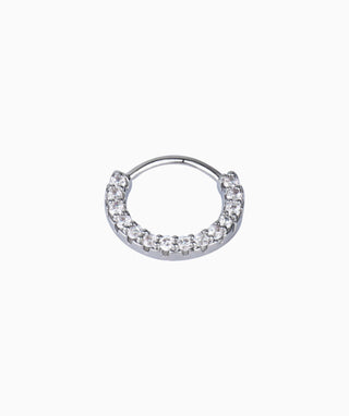 Sparkling Circular Ring - OumoJewelry