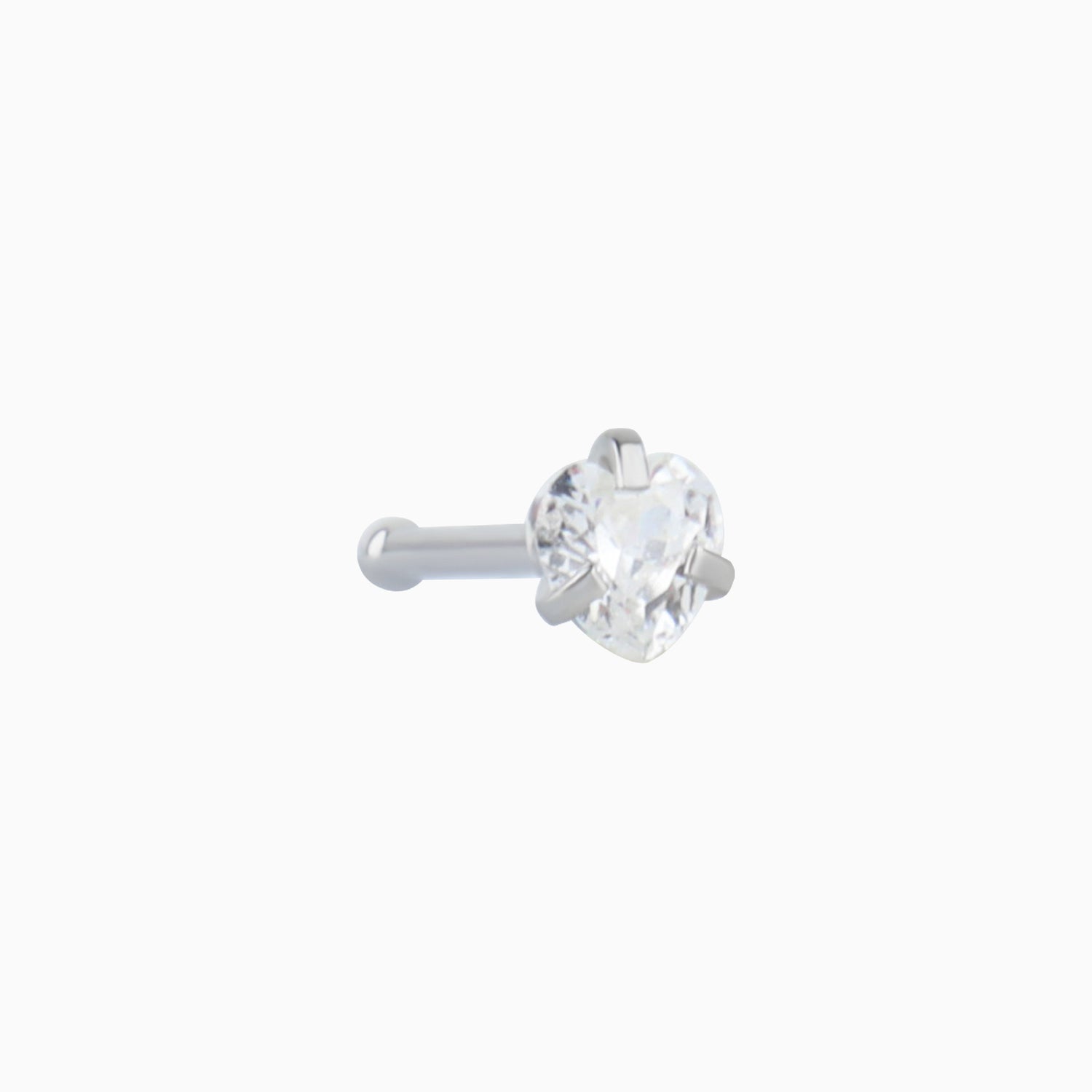 Love Nose Stud - OhmoJewelry