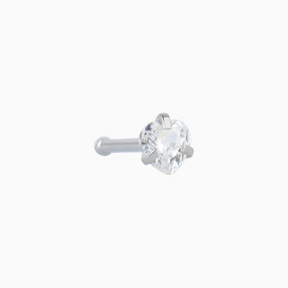 Love Nose Stud - OhmoJewelry