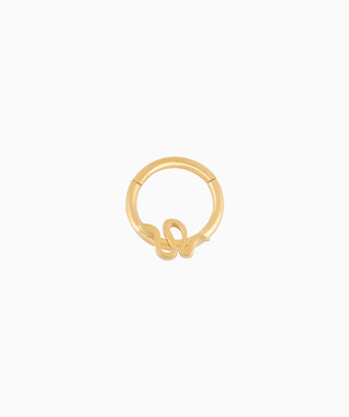Sexy Snake Clicker Hoop - OumoJewelry