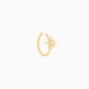 Eight-pointed Star Nose Hoop - Stainless Steel - Septum - Oumo Jewelry