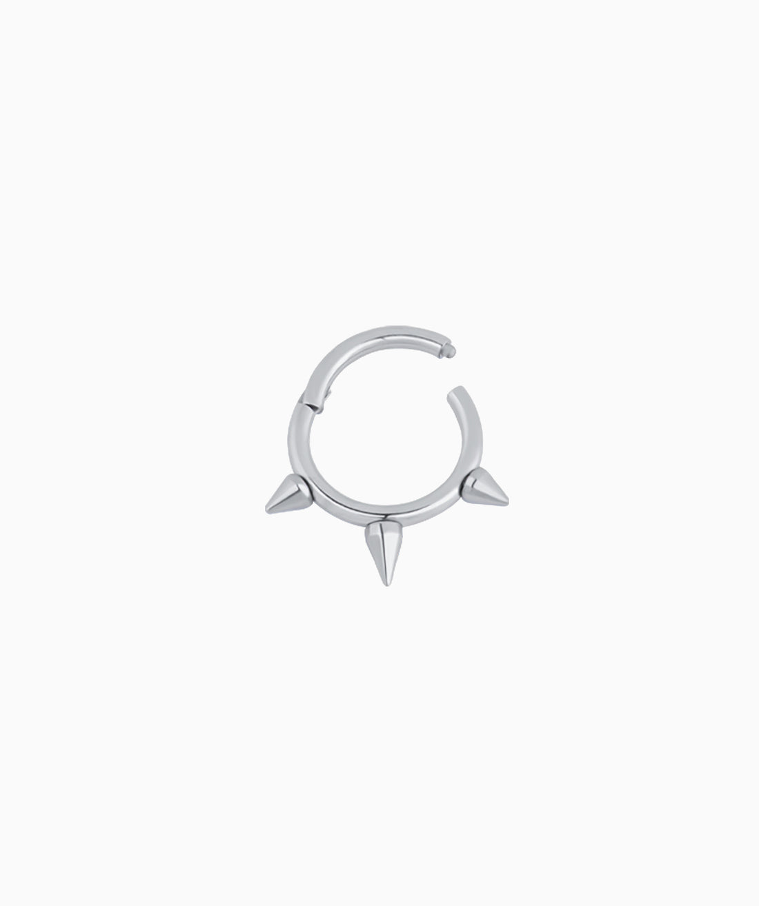 Titanium Rivet Clicker Hoop