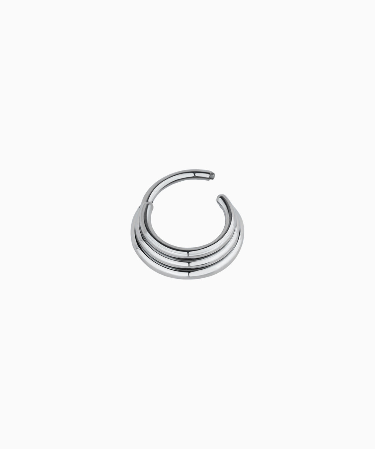Titanium Basic Clicker Hoop - Titanium - Septum - Oumo Jewelry