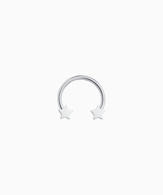 Star Nose Hoop - OumoJewelry
