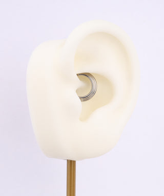 Titanium Basic Clicker Hoop - OumoJewelry
