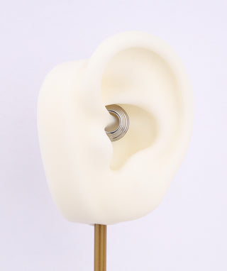 Titanium Five Circles Clicker Hoop - OumoJewelry