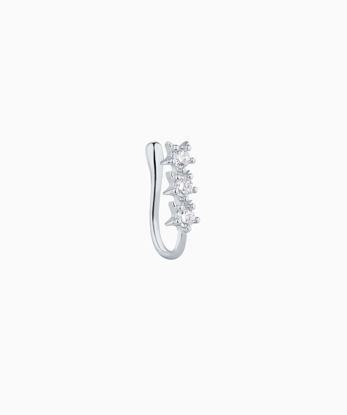 Star Glitter Nose Cuff - Brass - Oumo Jewelry